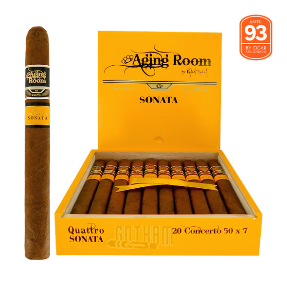 Aging Room Quattro Nicaragua Sonata Concerto box and Stick
