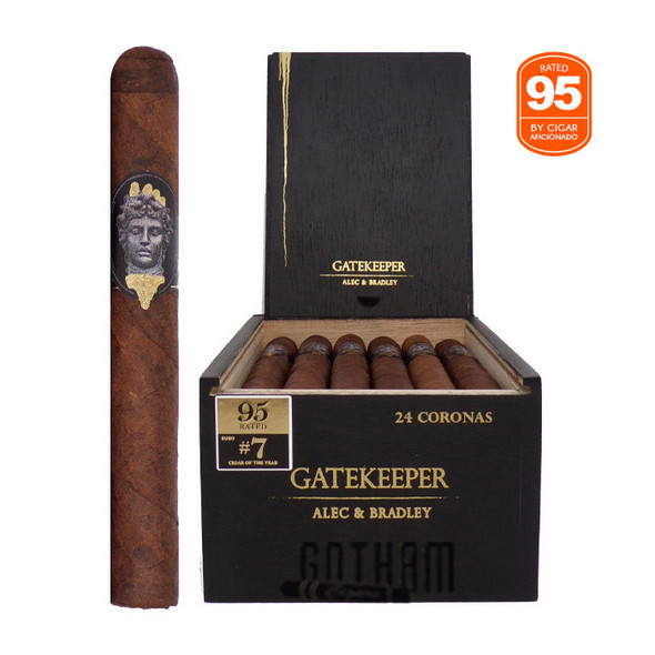 Alec Bradley Gatekeeper Corona open box and stick