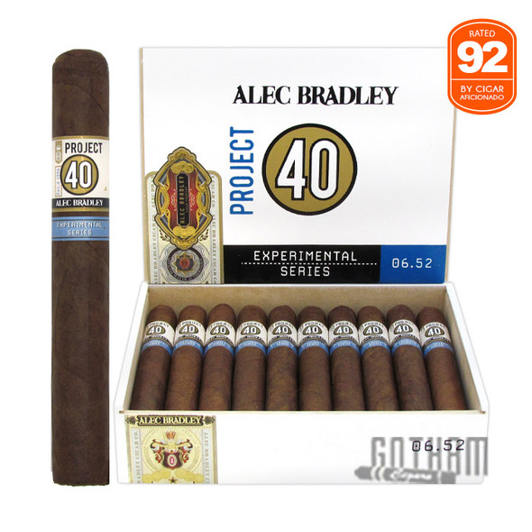 Alec Bradley Project 40 Toro open box and stick