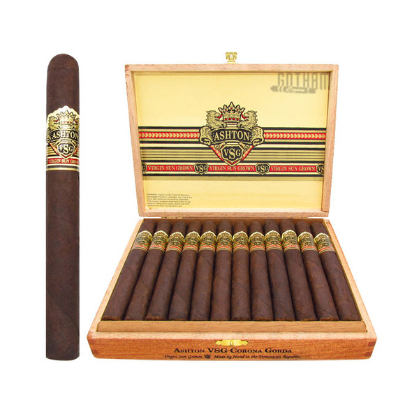 Ashton VSG Corona Gorda Open Box and Stick