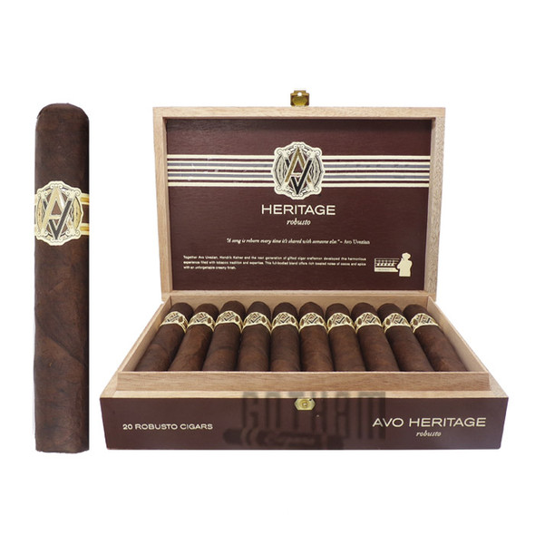 AVO Heritage Series Robusto open box and stick