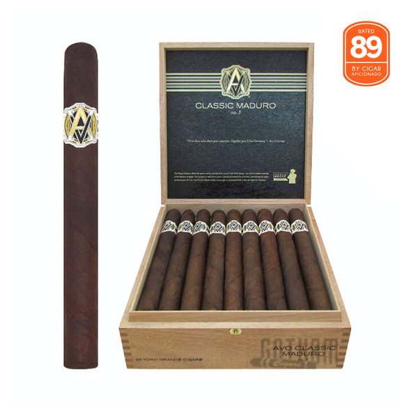 AVO No. 3 Maduro box and stick
