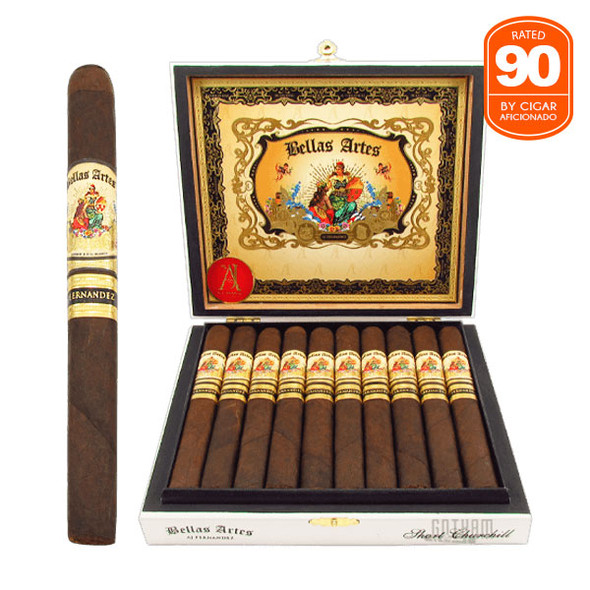 Bellas Artes Brazil Maduro Short Churchill Box and Stick