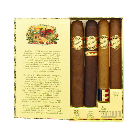 Brick House Mighty 4 Cigar Sampler Open Box