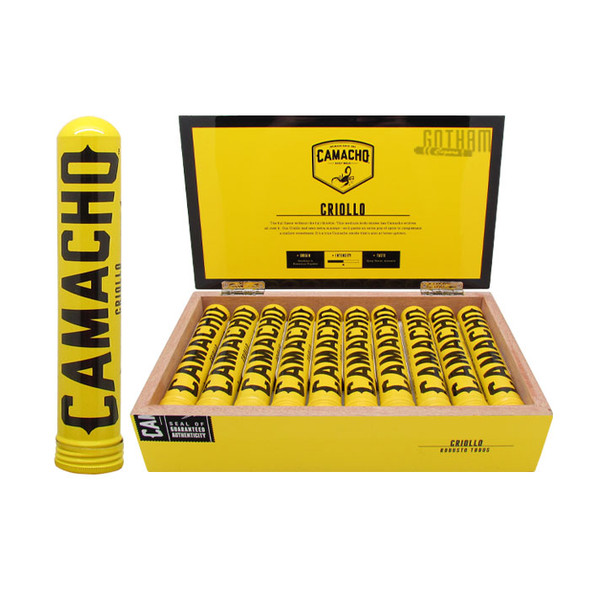 Camacho Criollo Robusto Tubo Open Box and Stick