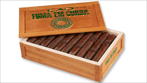 CAO Amazon Basin Fuma Em Corda Robusto Box