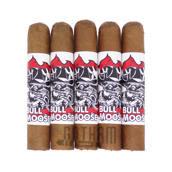 Chillin Moose Bull Moose Robusto Gordo five pack