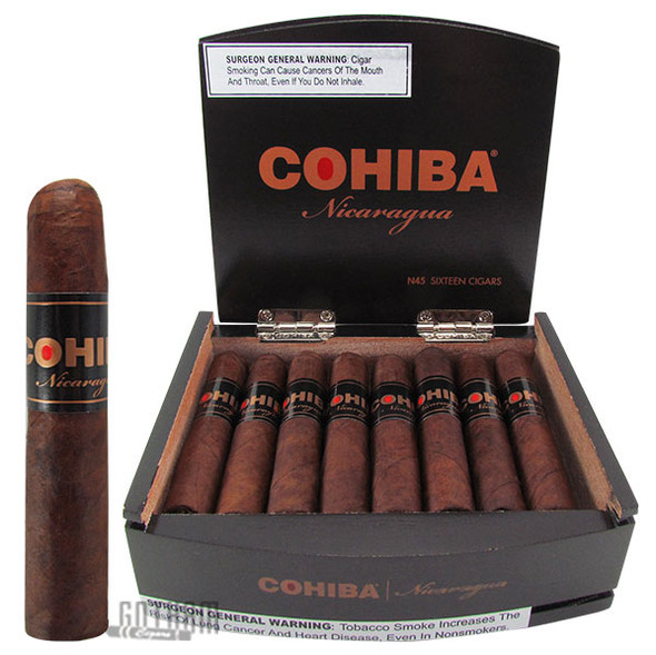 Cohiba Nicaragua N4x45 Open Box and Stick