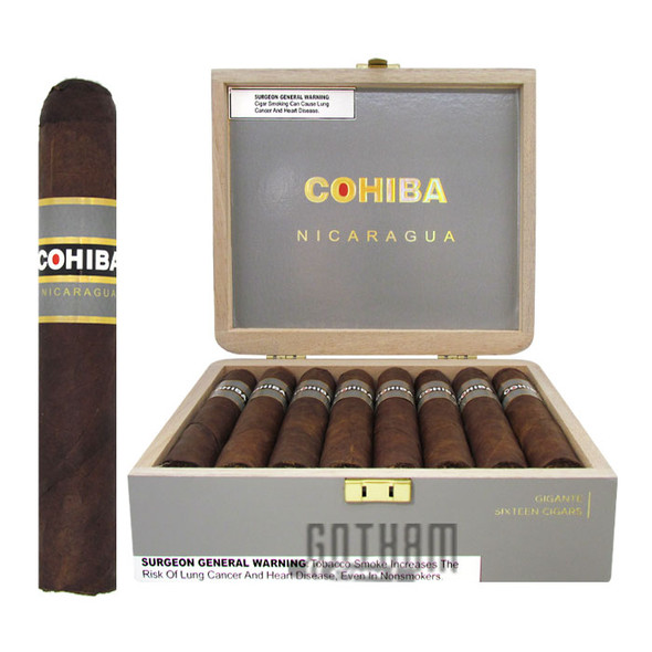 Cohiba Nicaragua N6x60 open box and stick