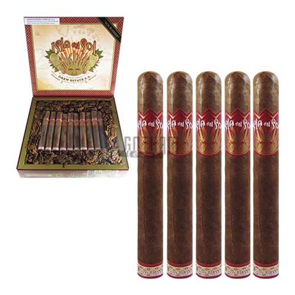 Isla Del Sol Gran Corona Box & 5Pack