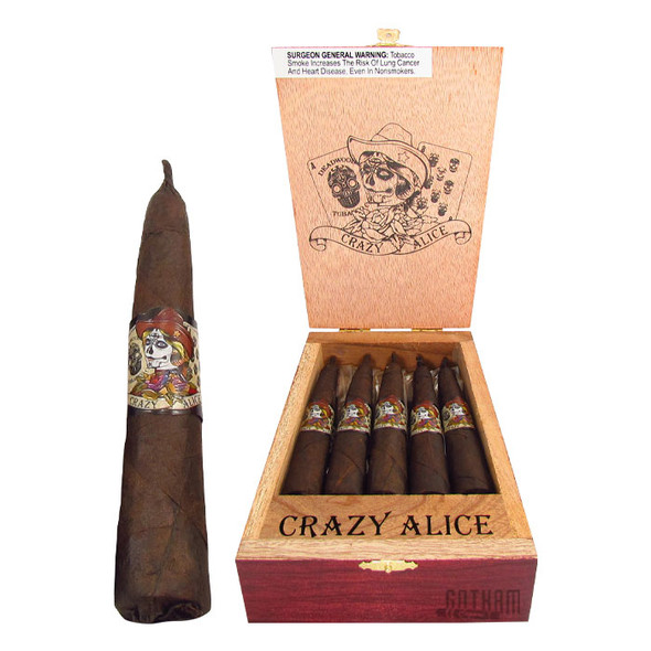 Deadwood Crazy Alice Short Pyramid Open Box and Stick