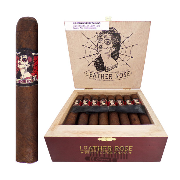 Deadwood Leather Rose Petite Corona open box and stick