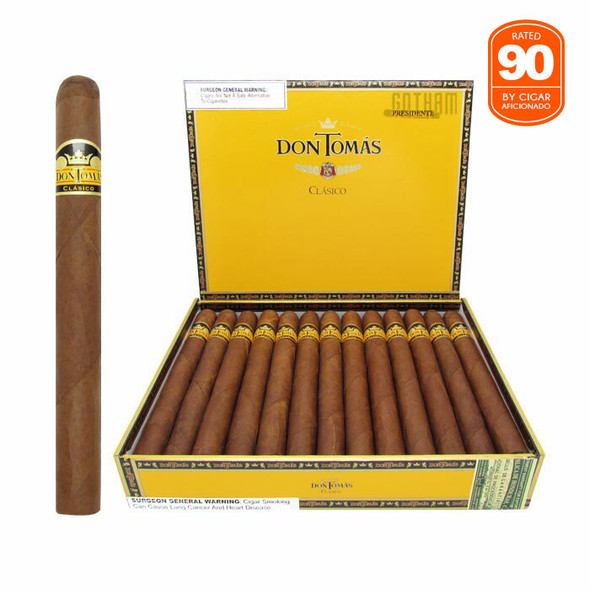 Don Tomas Clasico Presidente Open Box and Stick