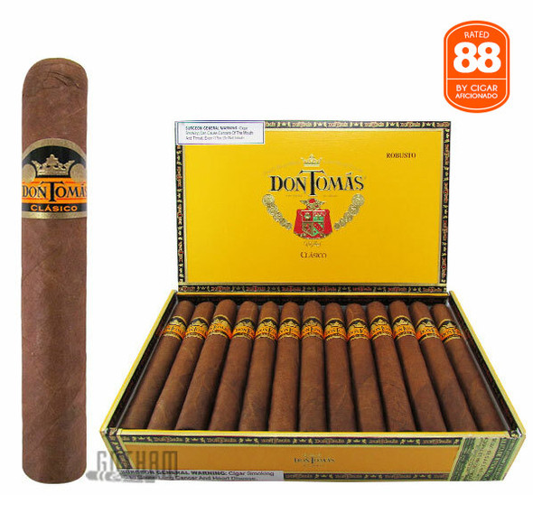 Don Tomas Clasico Robusto open box and stick