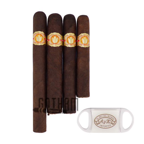 El Rey Del Mundo 4 Cigars With Cutter Holiday Sampler
