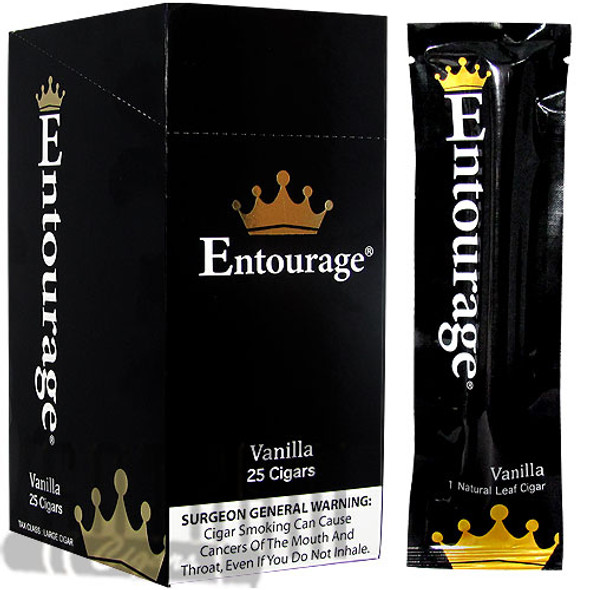 Entourage Natural Vanilla upright & foilpack