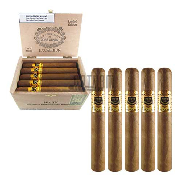 Hoyo de Monterrey Excalibur No. IV Maduro Box & Stick