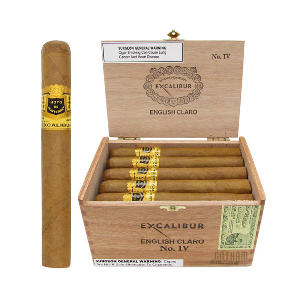 Hoyo de Monterrey Excalibur No. IV Open Box and Stick