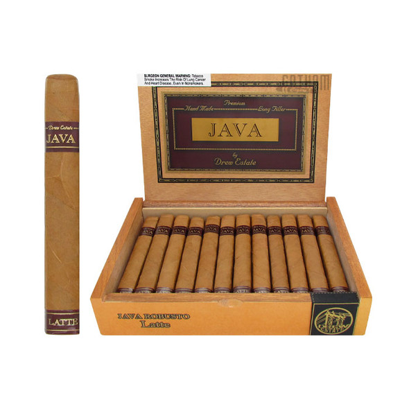 Java Latte Robusto Open Box and Stick