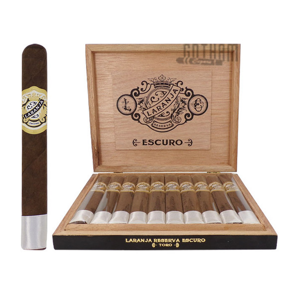 Laranja Reserva Escuro Toro open box and stick