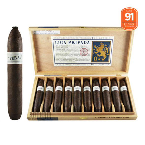 Liga Privada Unico Serie Feral Flying Pig Box open box and stick