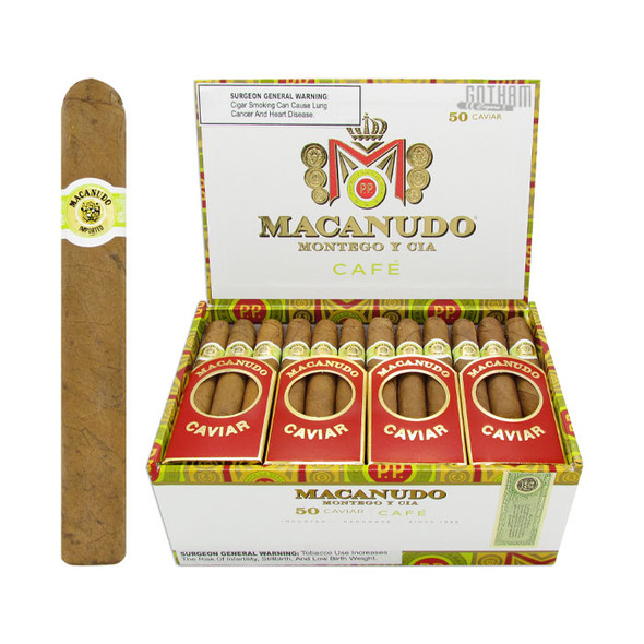 Macanudo Caviar Open Box and Stick