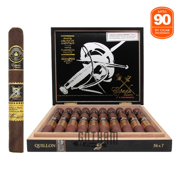 Montecristo Espada Quillon Oscuro open box and stick