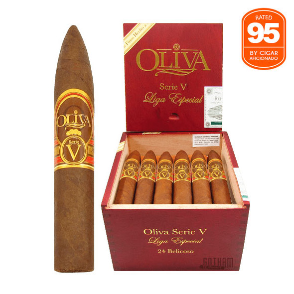 Oliva Serie V Belicoso open box and stick