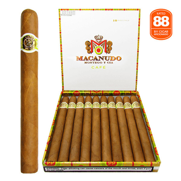 Macanudo Prince Philip open Box and stick