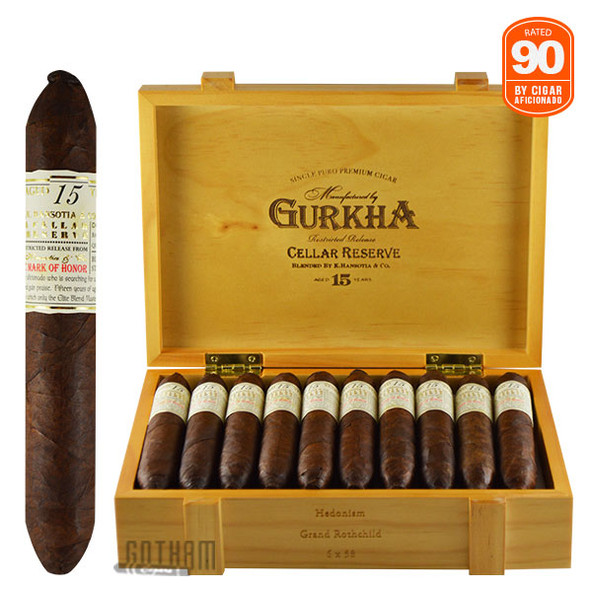 Gurkha Cellar Reserve Hedonism Open Box and Stick