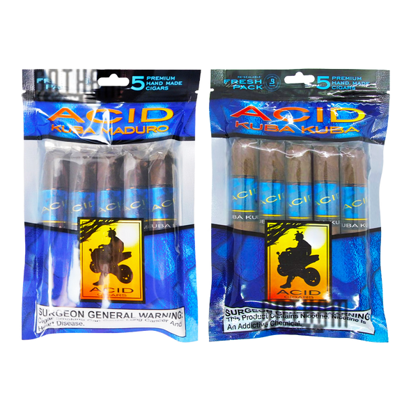 Acid Kuba Kuba Natural vs Maduro Fresh Pack Bundle