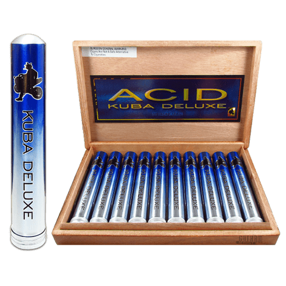 Acid Blue Kuba Deluxe Open Box and tube