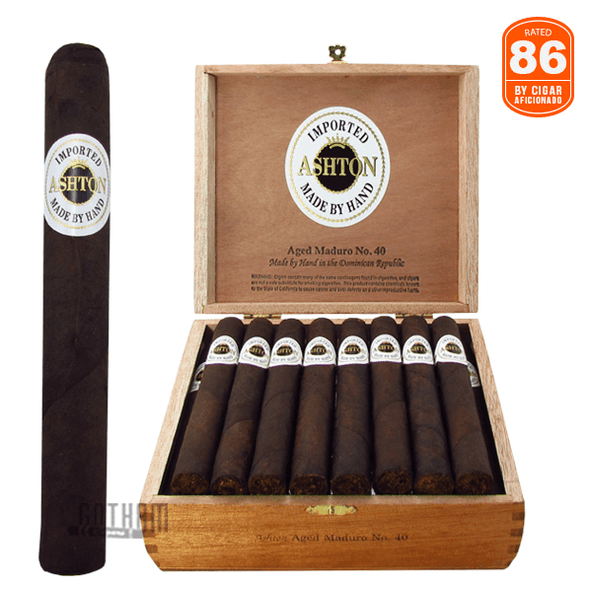 Ashton Aged Maduro No. 40 Box and Stick