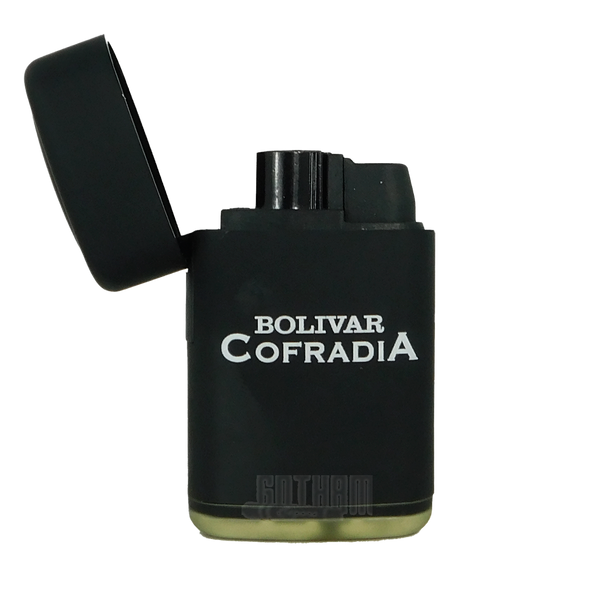 Bolivar Cofradia Single Flame Torch Lighter  open
