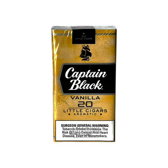  Captain Black Little Cigars Madagascar Vanilla Pouch