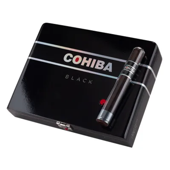 Cohiba Black Robusto Crystal Close box and Stick