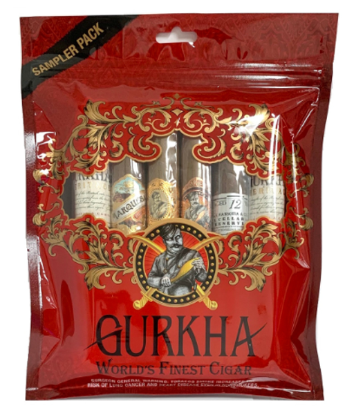 Gurkha Toro Red Fresh Pack 6 Cigar Sampler