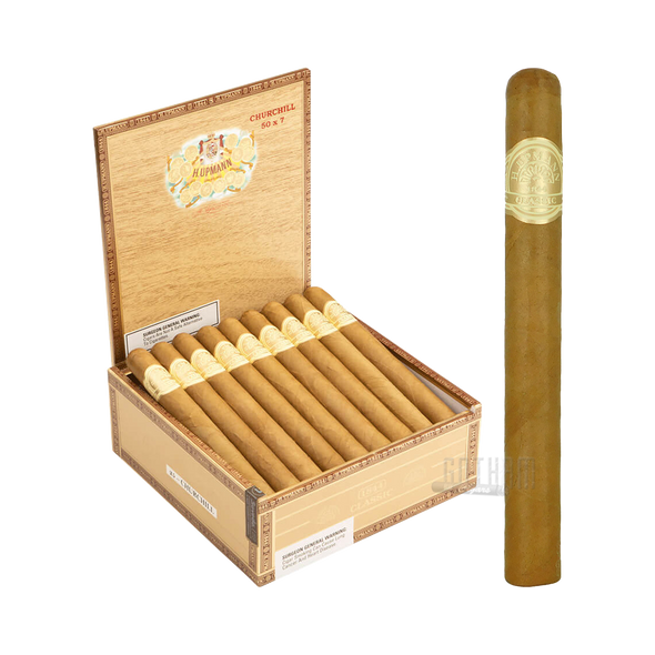 H. Upmann 1844 Classic Churchill open box and stick