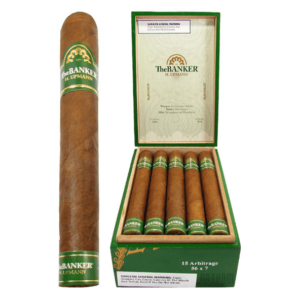 H. Upmann The Banker Arbitrage open box and stick