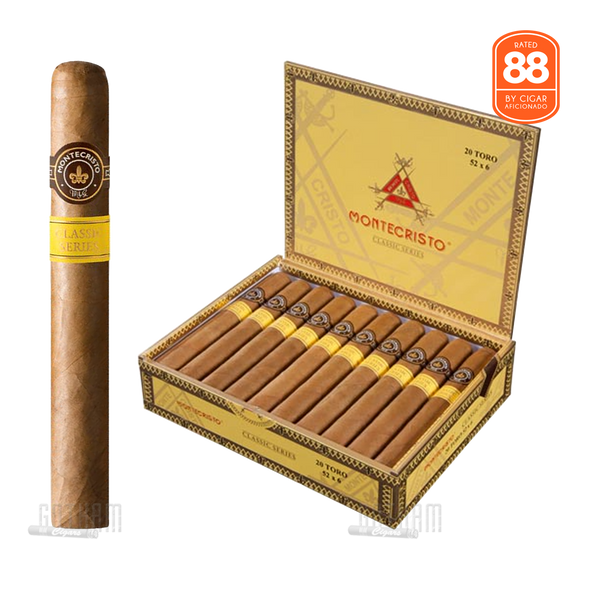 Montecristo Classic Collection Toro Open Box and Stick