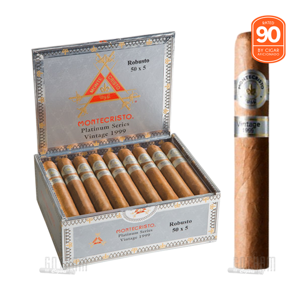 Montecristo Platinum Robusto Open Box and Stick